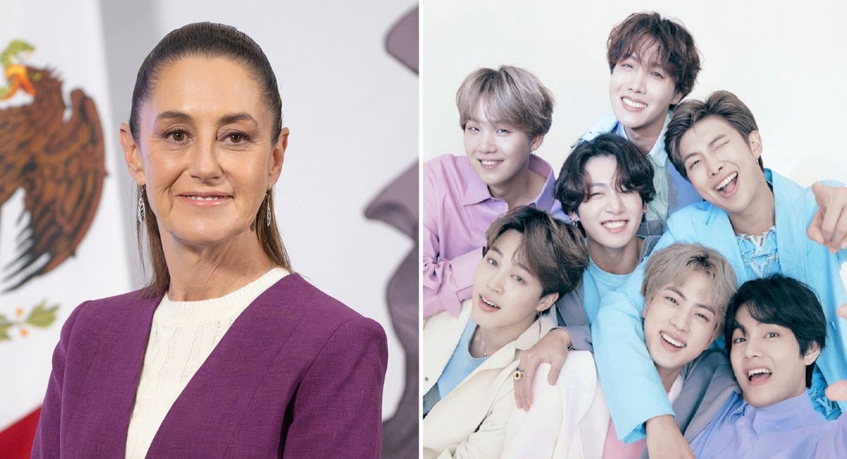 Sheinbaum confirma llegada de BTS a Palacio Nacional