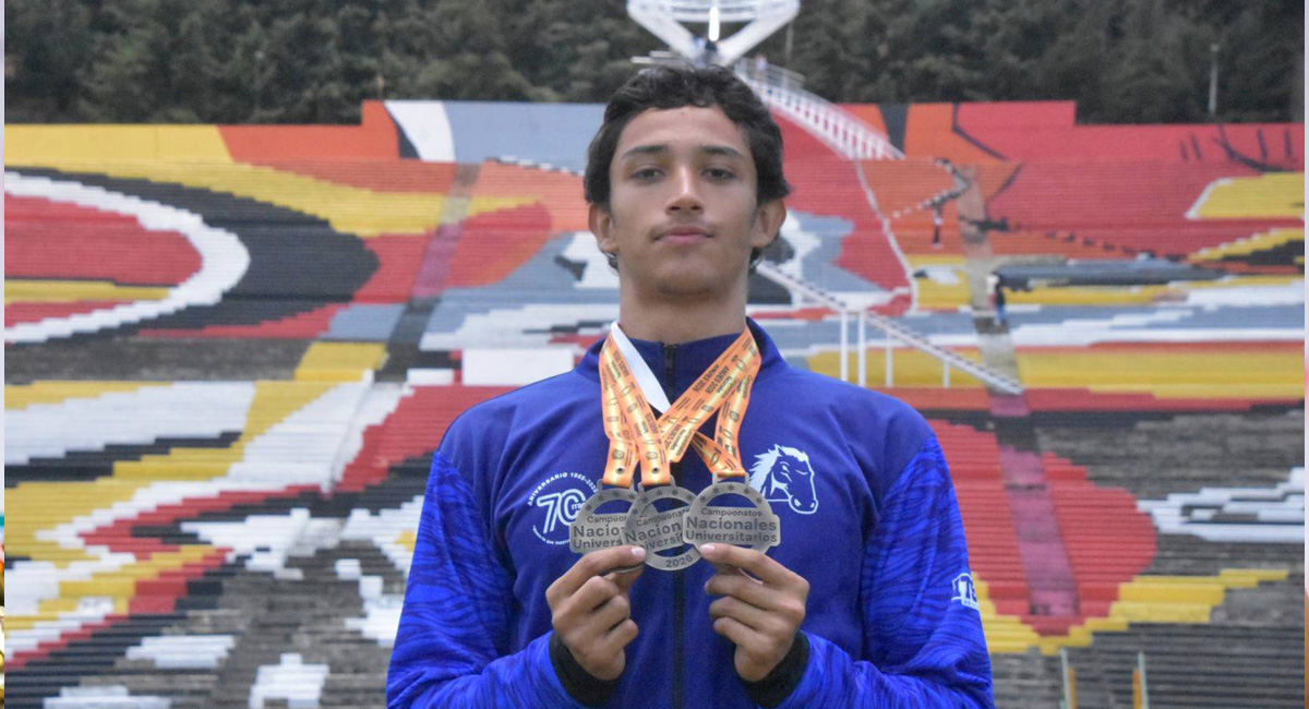 Juan Francisco Ibarra García entra a los libros de historia de los Juegos Anuies