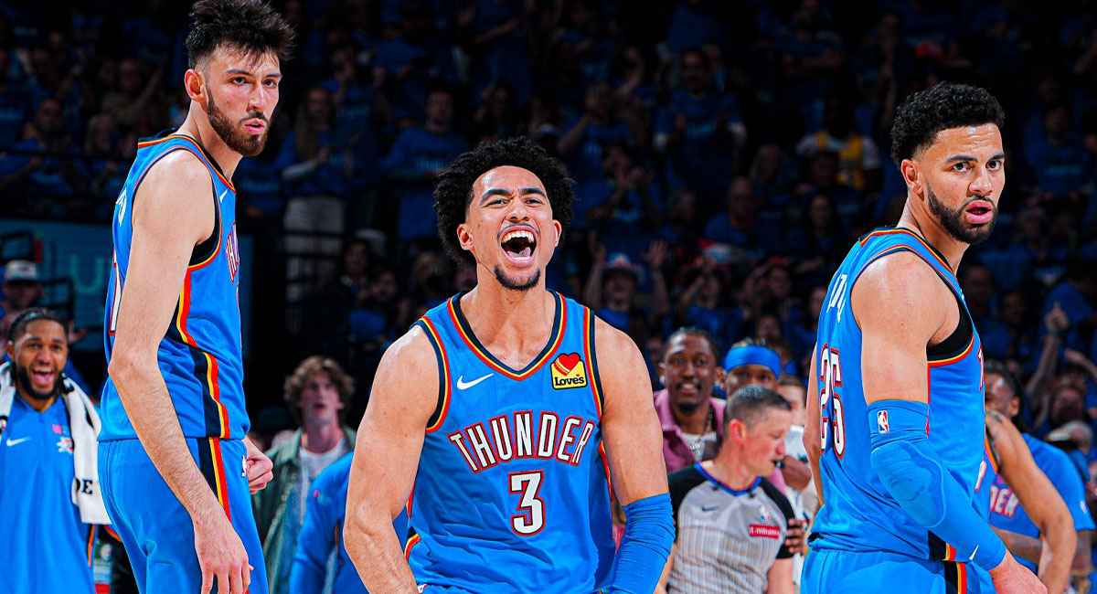 El Thunder dio el primer golpe en semifinales de la Conferencia del Oeste