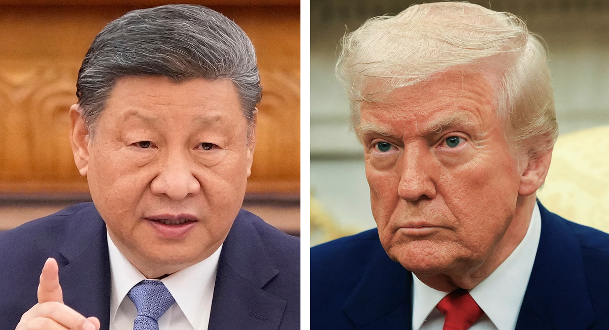 Los presidentes Donald Trump y Xi Jinping