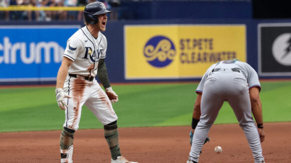Taylor Walls produce tres y Tampa Bay asegura la serie ante los Marlins
