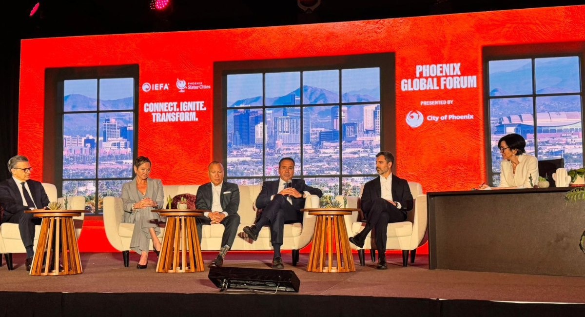 'Toño' Astiazarán proyecta fortaleza de Hermosillo como polo de inversión en el Phoenix Global Foro