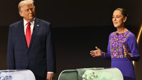 Donald Trump dice que no cuenta con simpatía en México por diferencias con Claudia Sheinbaum