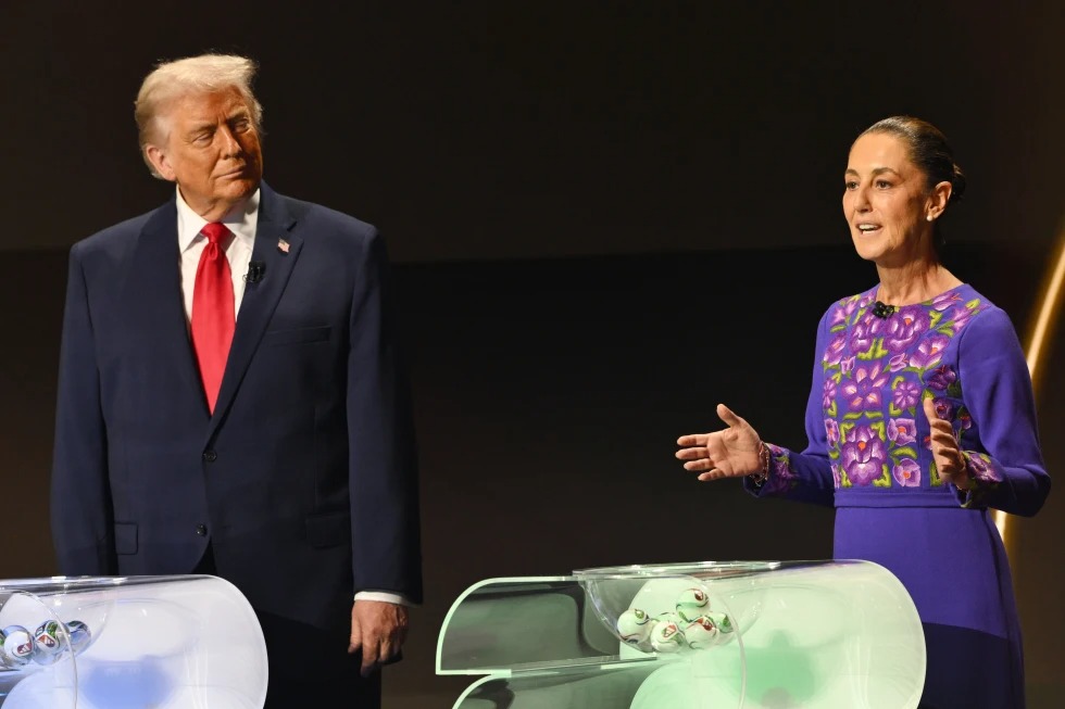 Donald Trump dice que no cuenta con simpatía en México por diferencias con Claudia Sheinbaum.