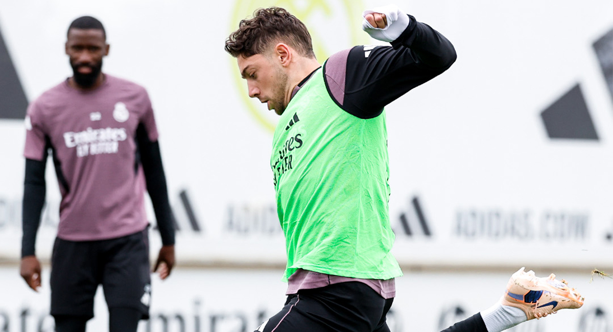 Valverde se reincorporó a los entrenamientos del Real Madrid tras recuperarse de su pelea con Tchouaméni
