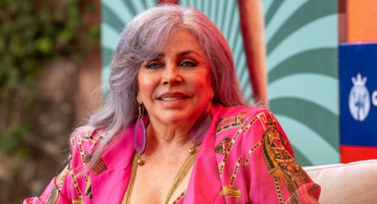 Verónica Castro vive falta de respeto y su equipo de seguridad se enfrenta a reporteros de TV Azteca