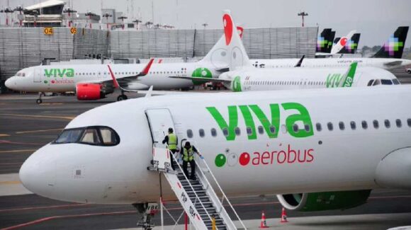 ¡Se llevan buen susto! Activan protocolos por falsa alarma de bomba en vuelo de Viva Aerobus en AICM