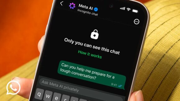 WhatsApp lanza chat secreto para conversar con inteligencia artificial de Meta