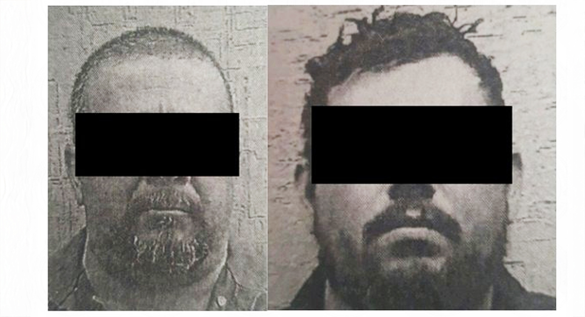 Los dos hombres detenidos, Gonzalo 'N', de 51 años de edad, y Norvin Imanol 'N'