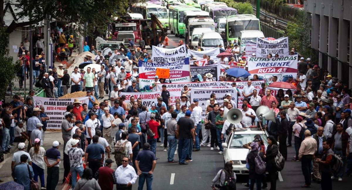 Movilizaciones y bloqueos complicarán el tráfico en CDMX este martes