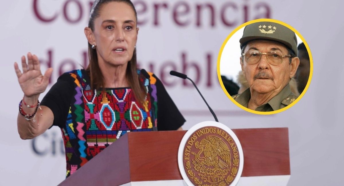 Sheinbaum rechaza acusación de EU contra Raúl Castro