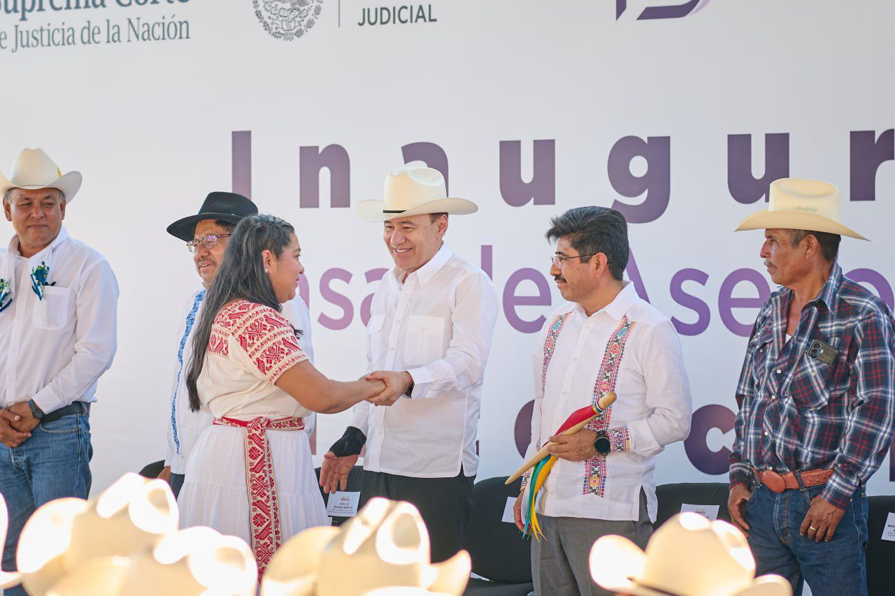 Durazo y SCJN inauguran Casa de Asesoría Jurídica Intercultural en Vícam