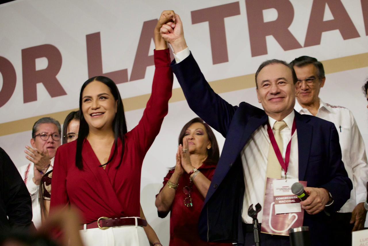 Durazo toma protesta a Ariadna Montiel y llama a unidad de Morena rumbo a 2027