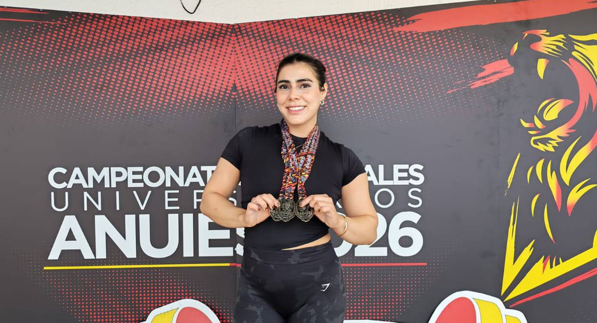 La sonorense Daphne Guillén Vázquez hace historia: Gana tres medallas en los Juegos Anuies