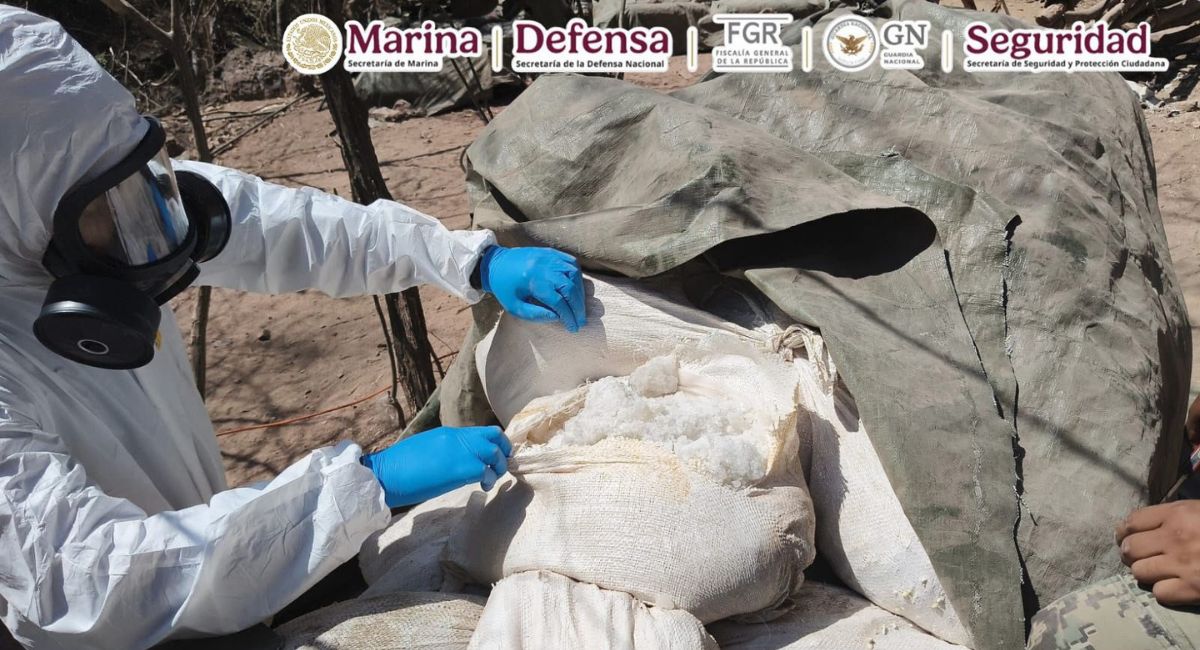 Semar inhabilita tres laboratorios clandestinos en Sinaloa