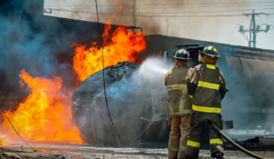 Tren embiste pipa con combustible en Querétaro; reportan un herido