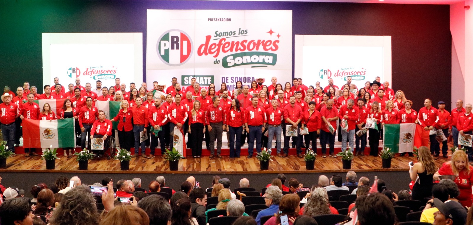 El PRI presenta a "los defensores de Sonora"