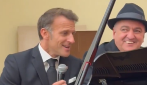Macron canta ‘La Bohème’ en Armenia junto a presidente y primer ministro
