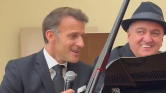 Macron canta ‘La Bohème’ en Armenia junto a presidente y primer ministro