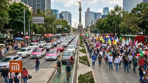 Alerta vial en CDMX: ¿Dónde hay marchas y BLOQUEOS HOY miércoles 20 de mayo de 2026?