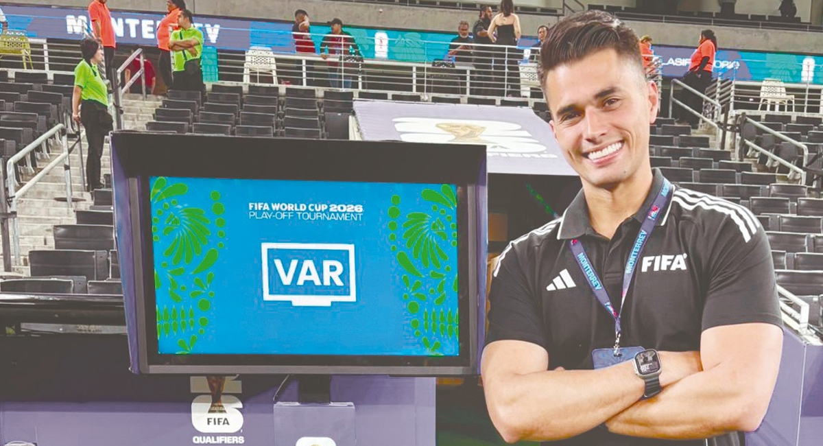 Guillermo Pacheco Larios cumplirá un sueño, el pitar en la Copa del Mundo 2026