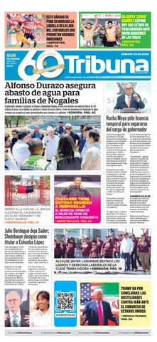 Cubierta de la versión impresa del 02 May 2026