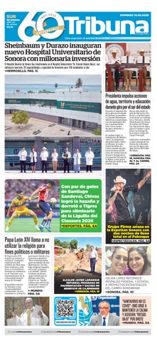 Cubierta de la versión impresa del 09 May 2026