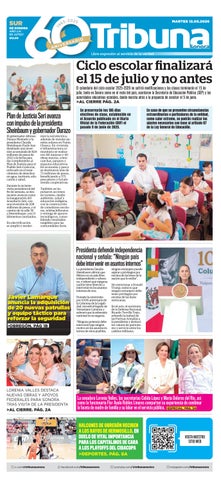 Cubierta de la versión impresa del 11 May 2026