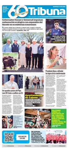 Cubierta de la versión impresa del 16 May 2026