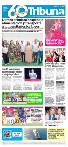Cubierta de la versión impresa del 03 May 2026