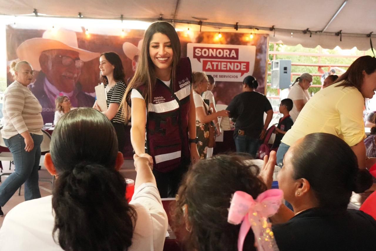 Paulina Ocaña destaca que Sonora Atiende ha llevado soluciones directas a más de 150 mil sonorenses