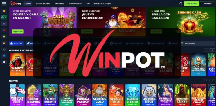 Winpot: Reseña del sitio web del casino en línea
