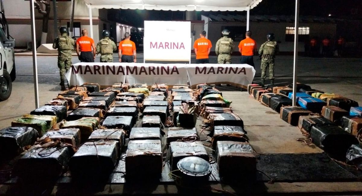 Semar asegura cocaína en Oaxaca