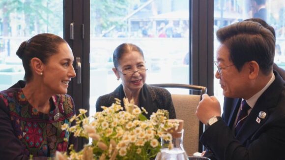 BTS, energía y comercio: Los temas que trataron Claudia Sheinbaum y Lee Jae-myung, presidente de Corea del Sur