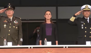 “Ningún país tiene derecho a decidir sobre el destino de otro”: Sheinbaum en el 106 Aniversario de la Columna de la Legalidad