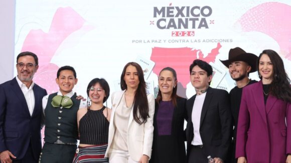 Junto a Majo Aguilar, Junior H y más artistas, Sheinbaum presenta ‘México Canta 2’: Toda la información