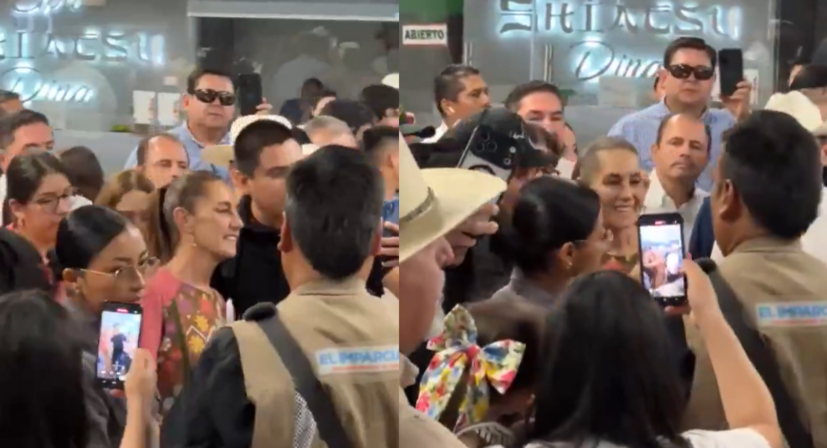 Al grito de "¡Presidenta, Presidenta!": Sheinbaum inicia gira por Sonora en Hermosillo