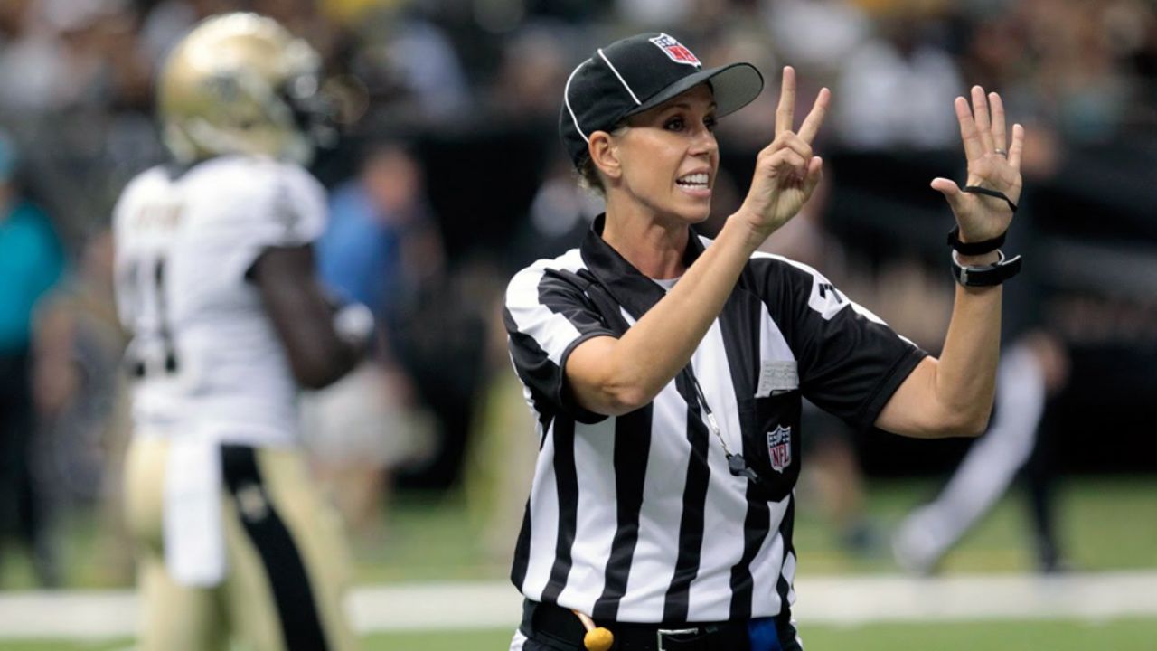 ¡Histórico! Sarah Thomas, la primer mujer en arbitrar una final de Super Bowl
