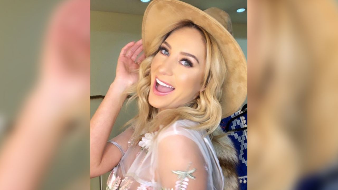 Geraldine Bazán exhibe sus pecas con escotado traje de baño y causa furor en Instagram