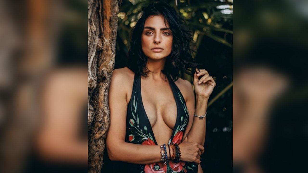 ¡Fotaza! Aislinn Derbez enloquece las redes sociales con diminuto bikini: “Muy linda”