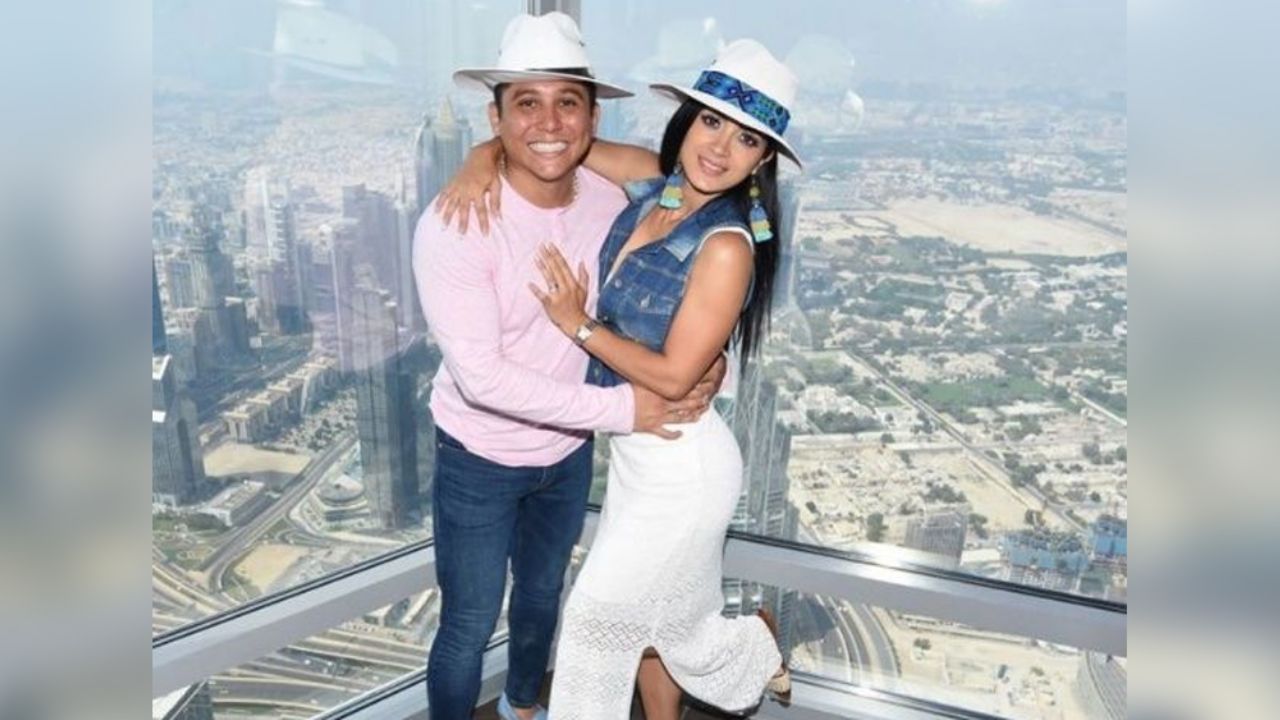 Esposa de Edwin Luna se luce en bikini y la destrozan por “prieta y aguada”