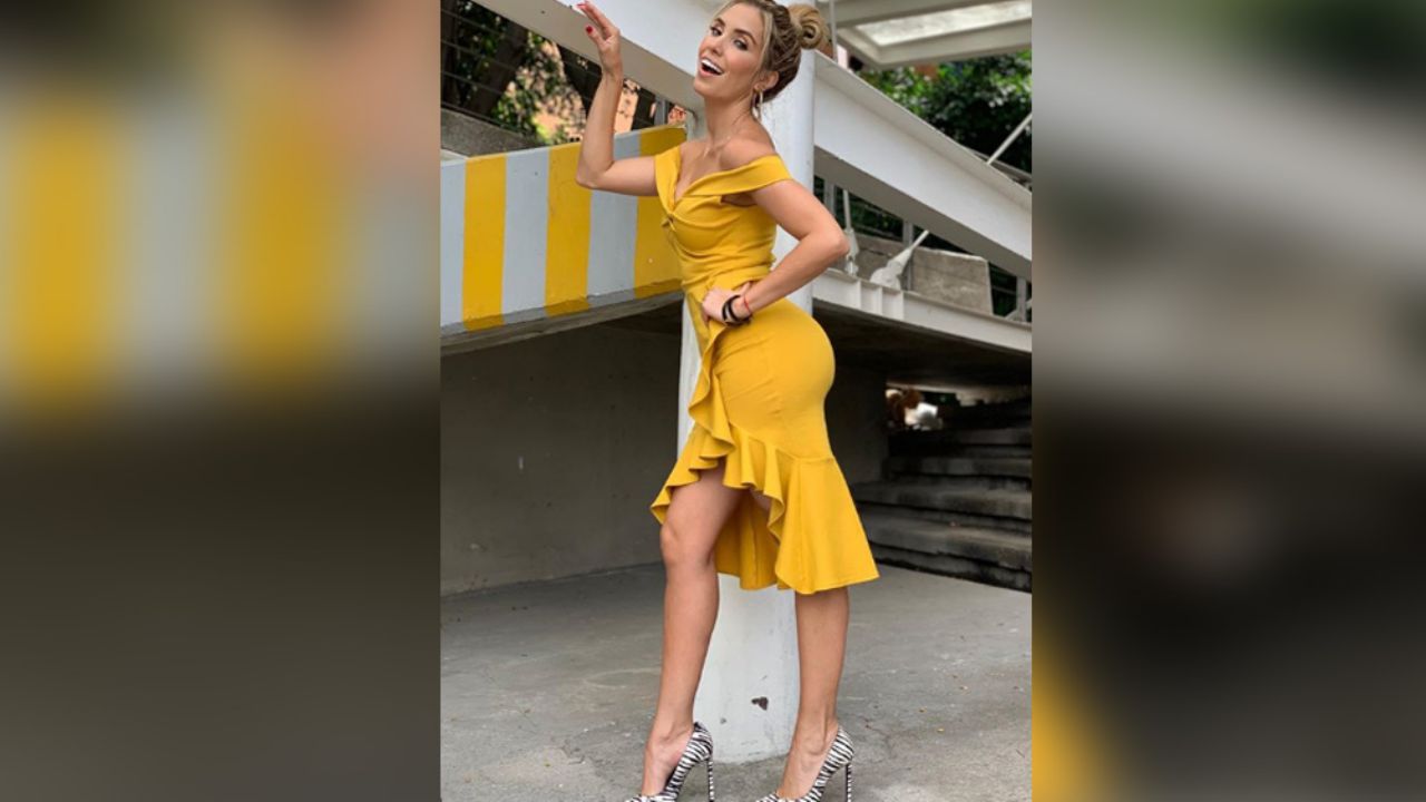 FOTO: Andrea Escalona impone estilo en el programa ‘Hoy’ y enamora los pasillos de Televisa