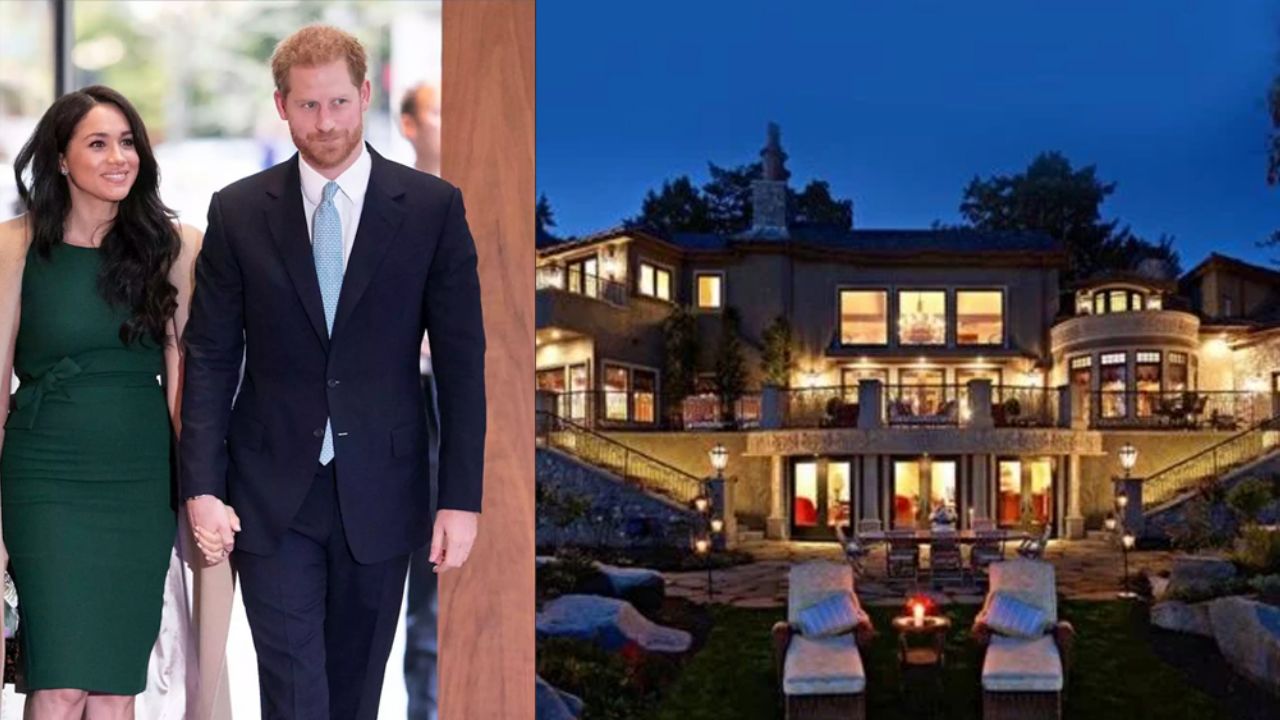Así es la lujosa mansión en la que Meghan y Harry se hospedan en Canadá