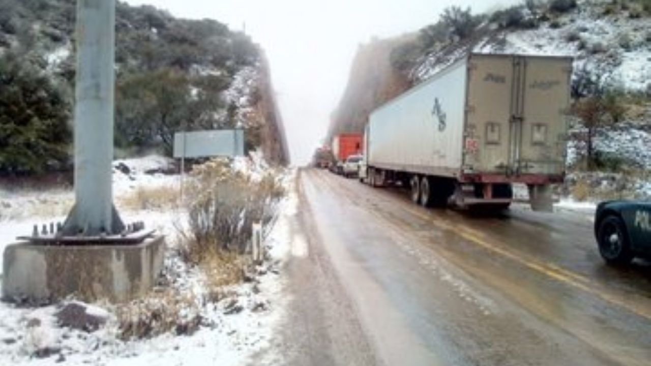 Protección Civil alerta sobre caída de aguanieve en norte y noreste de Sonora