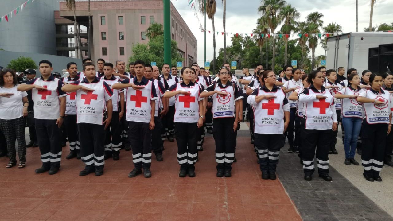 Cruz Roja atendió 56 reportes previos a la llegada del año nuevo