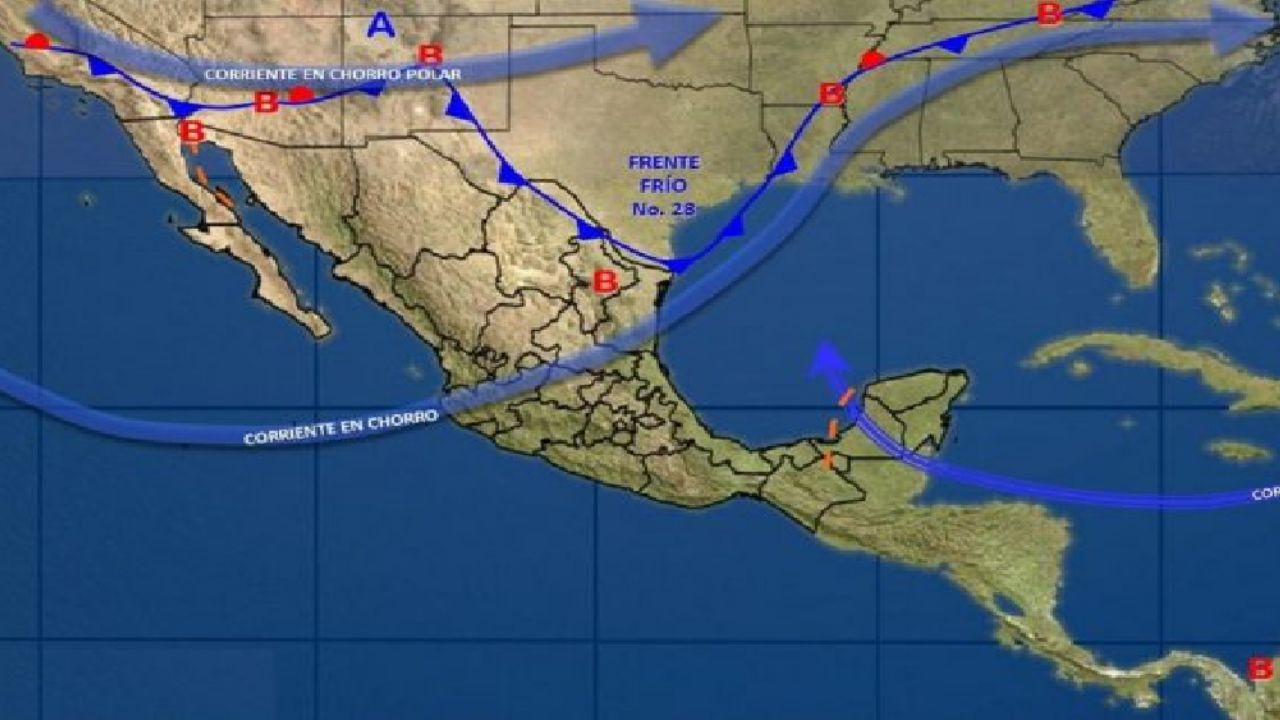 Frente Frío 26 continuaría con heladas mientras que el 28 llega con lluvias