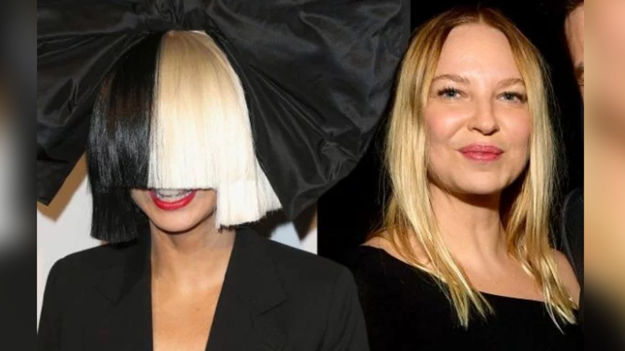 ¡Sorprendente! Sia se deja ver en un partido de baloncesto sin su peluca