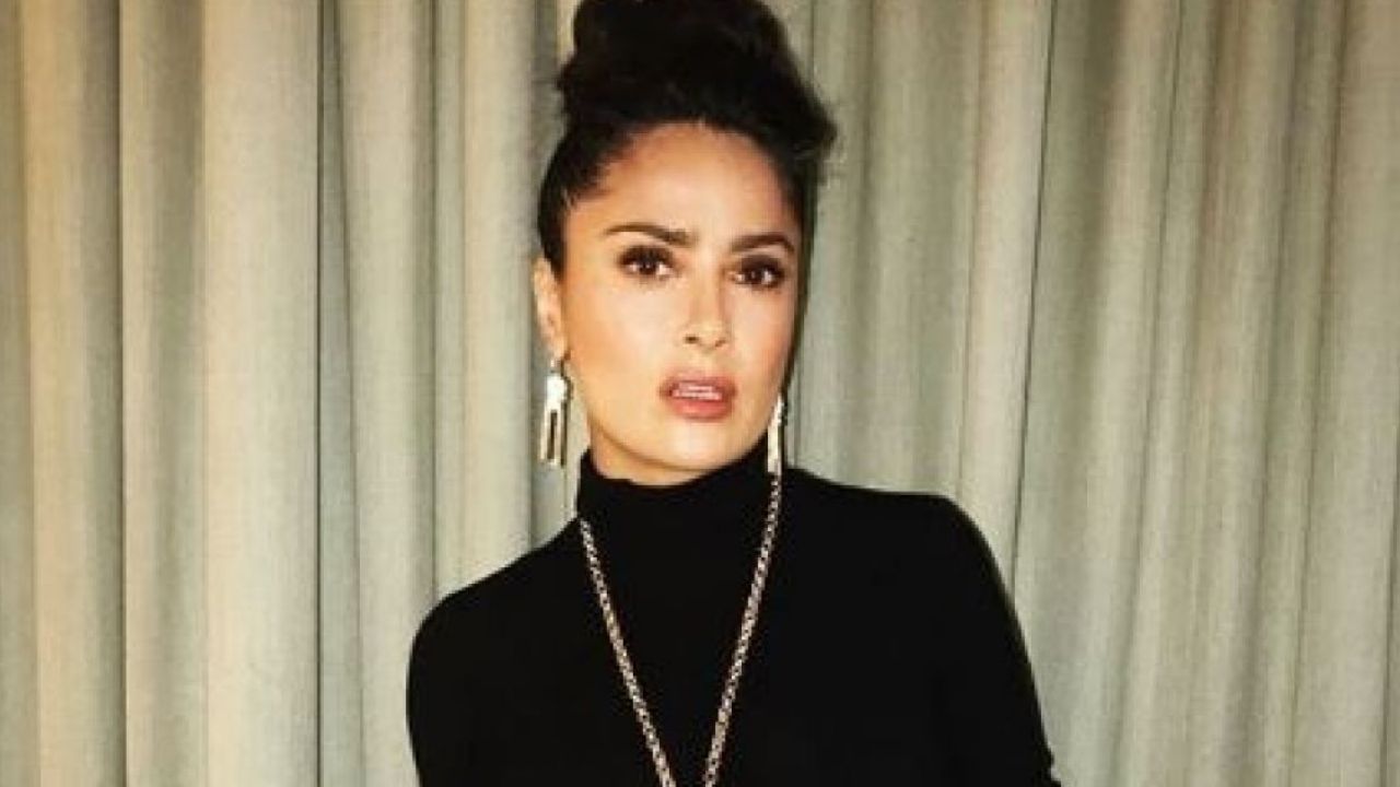 Salma Hayek recibe el 2020 con nuevo look que enloqueció a sus seguidores