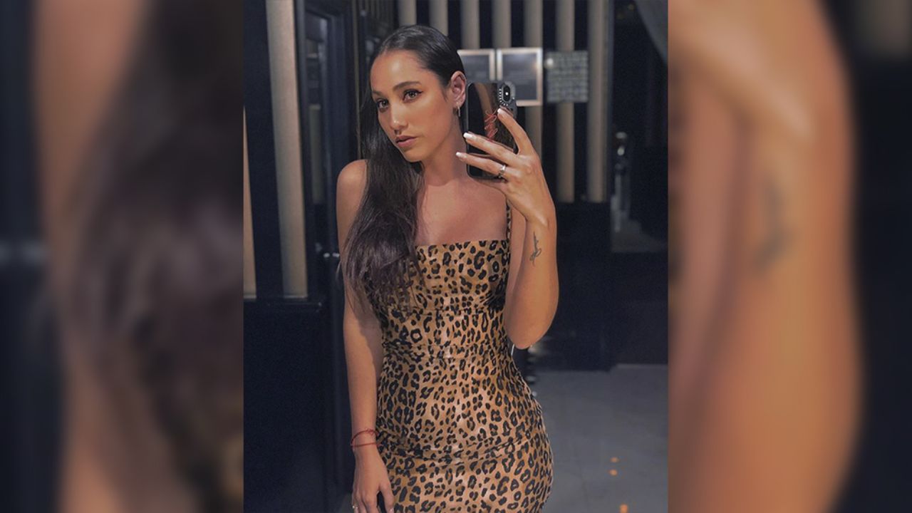 Keyla Caputo muestra sus cualidades para el surf con un distractor bikini