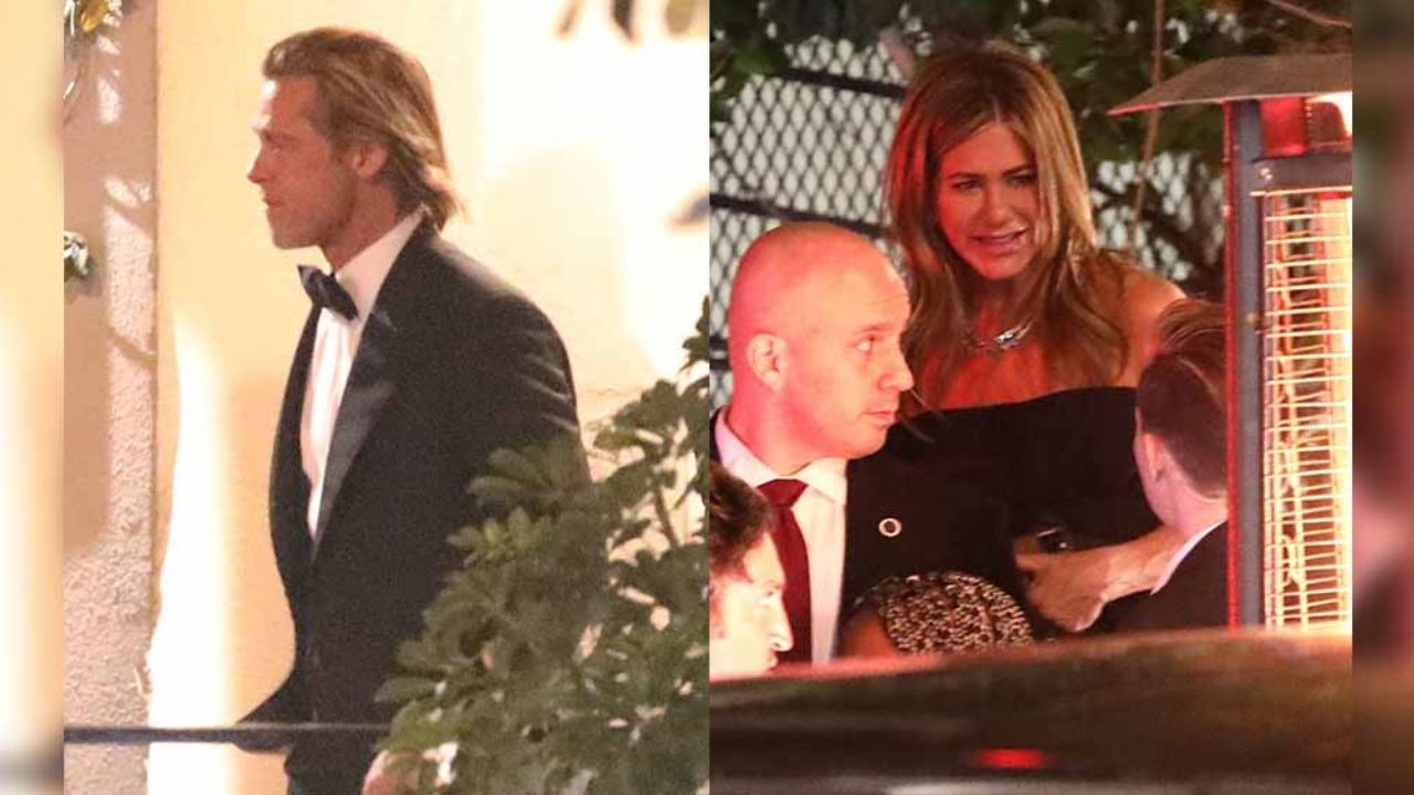 Golden Globes: Brad Pitt y su “muy buen amiga” Jennifer Aniston festejan juntos